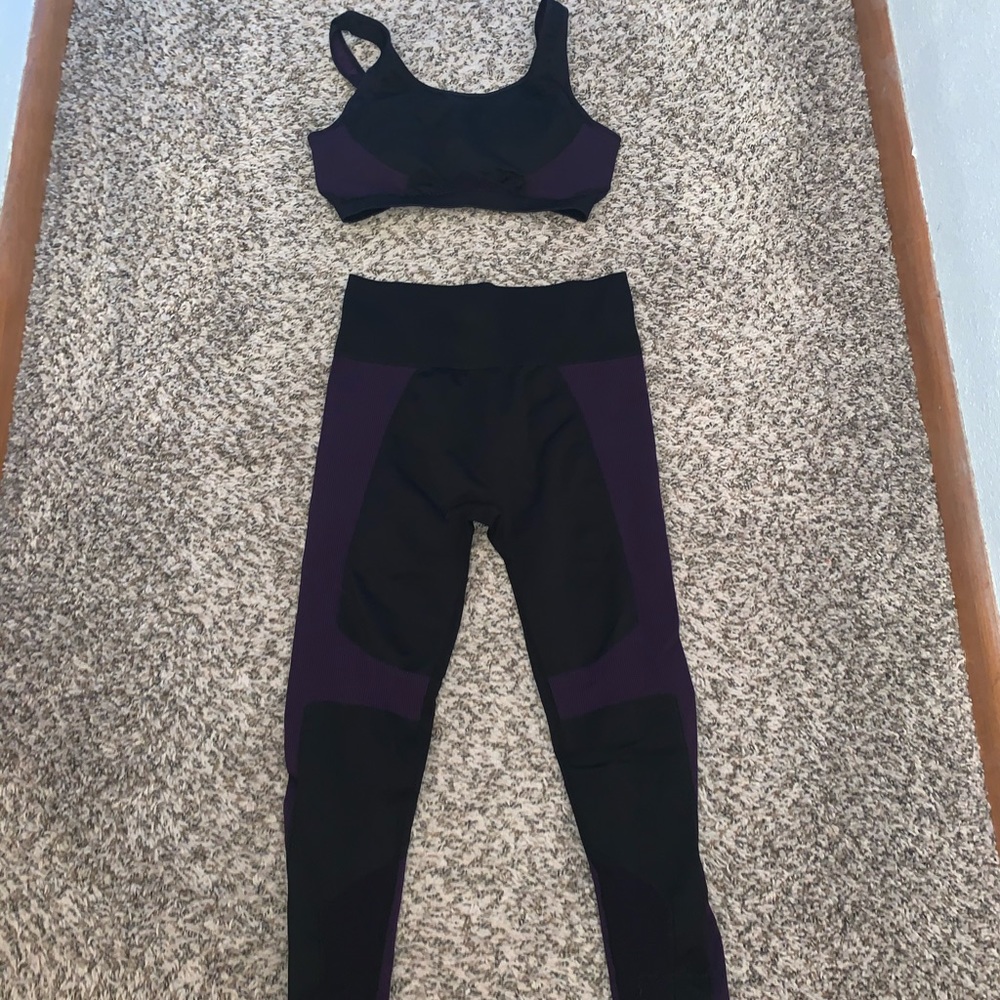 Fabletics Sports Bra and Leggings Set